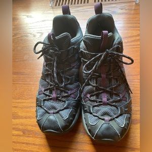 Merrell Hiking Shoes Siren Sport 2 J46592 Black/Purple Women’s Sz 10 Vibram Sole